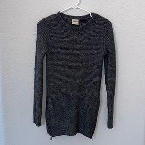 Harley Davidson Knit Sweater with Leather detail